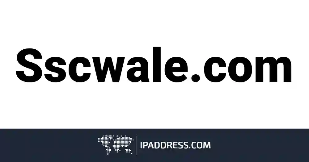 sscwale com